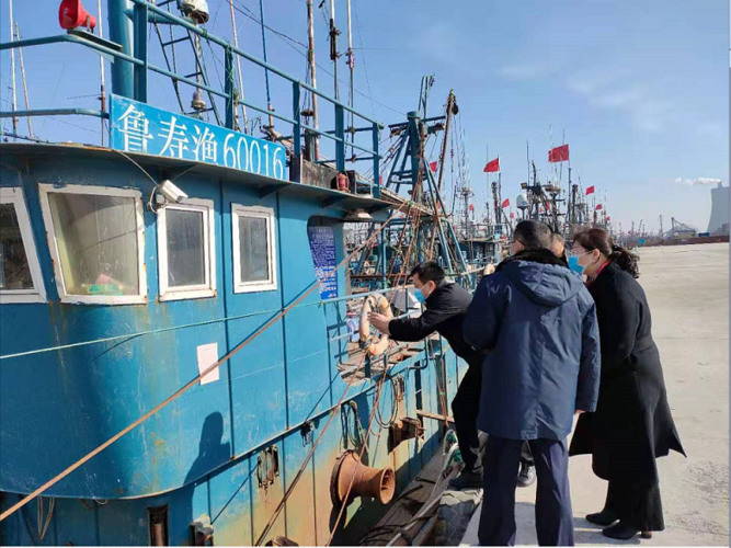 潍坊市海洋发展和渔业局第三督导组赴寿光市开展渔业安全生产督导工作